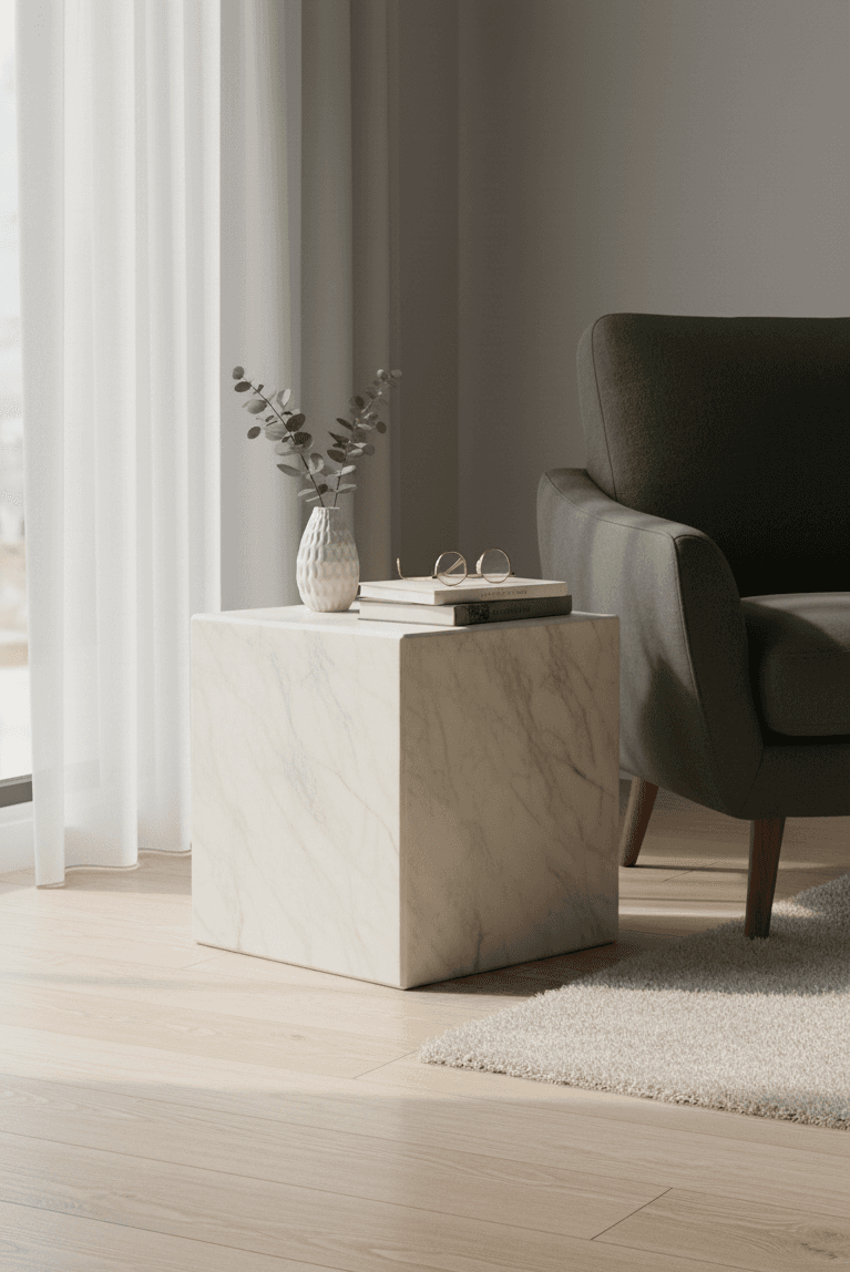 Mono tabletop closeup